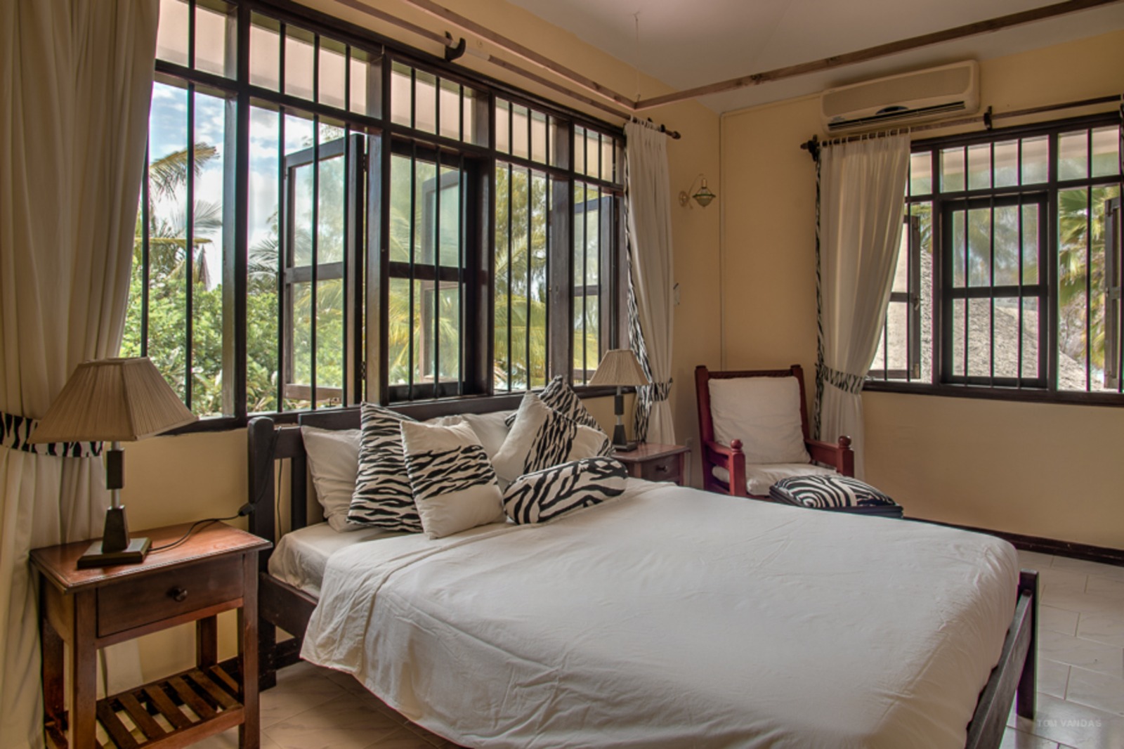 Deluxe Room interior at Bahari Dhow Beach Villas